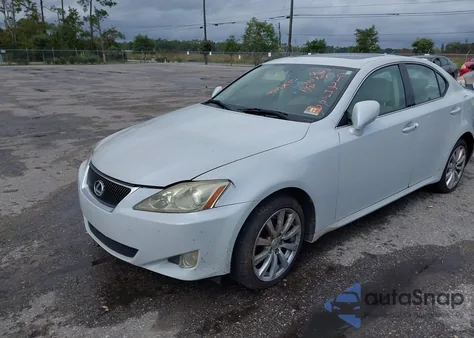 2007 Lexus Is 250 z USA, uszkodzony, nr VIN JTHCK262872012762